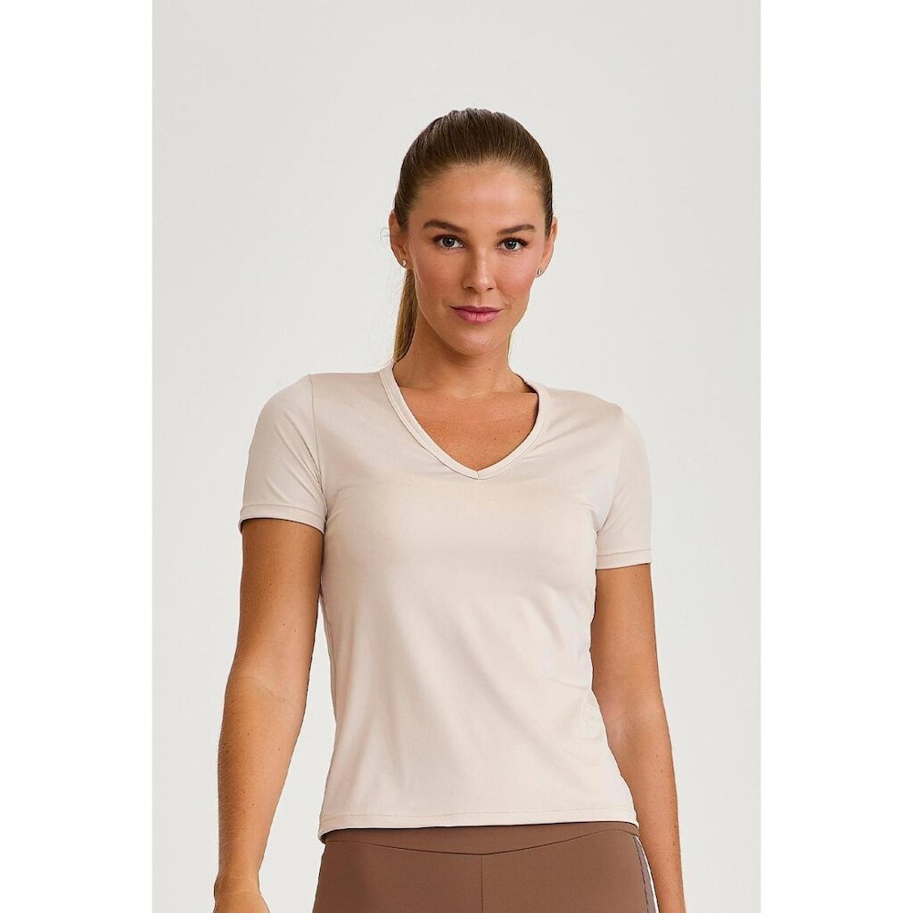 Camiseta Caju Brasil Blocksun Dry com Elástico Feminina