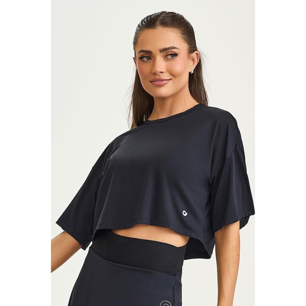 Camiseta Caju Brasil Uv Curta(com proteção solar) Feminina