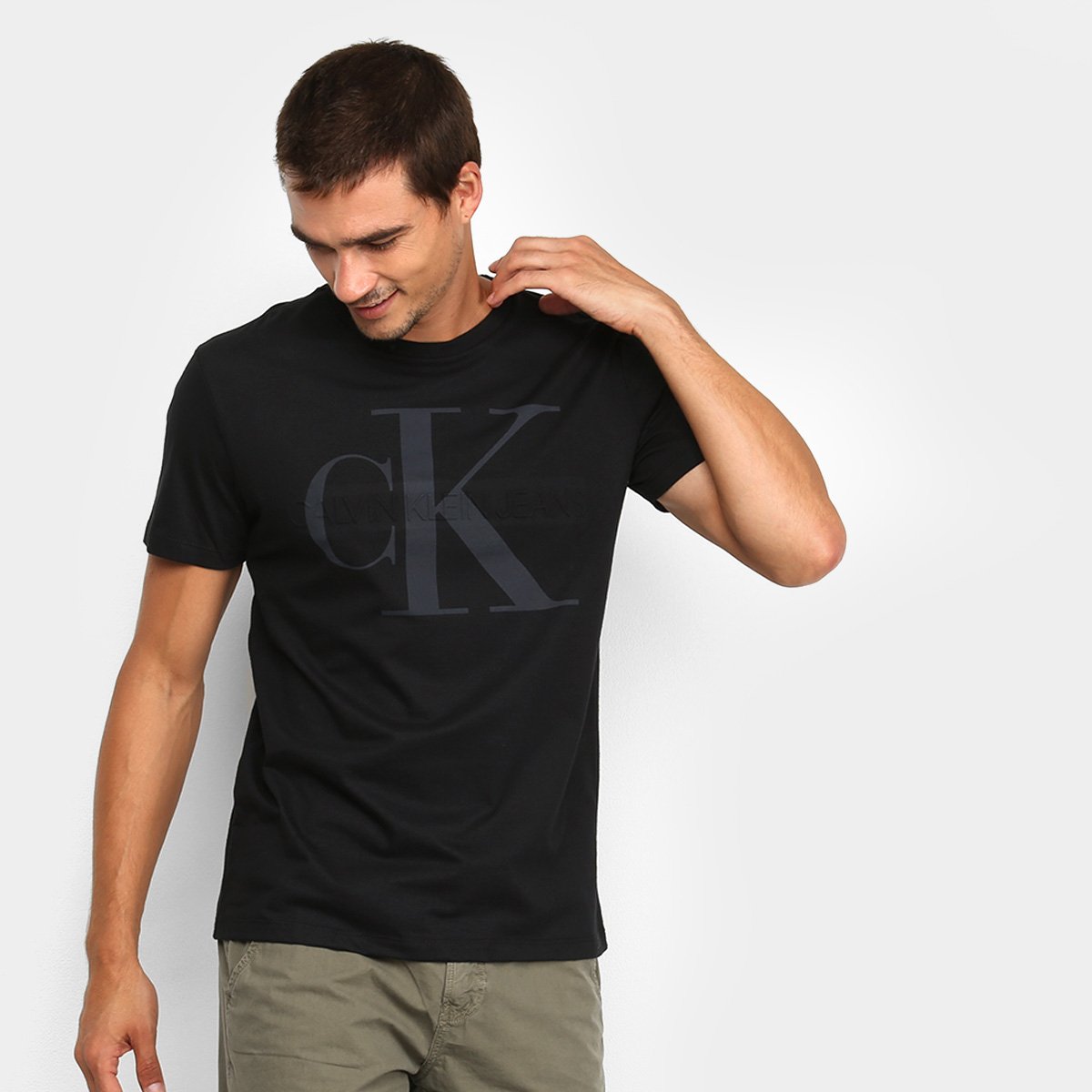camiseta calvin klein original e falsa