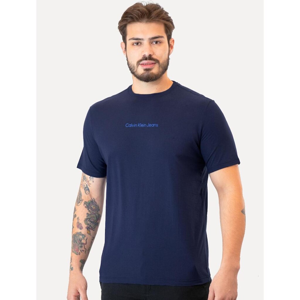 Camiseta Calvin Klein Jeans Institutional New Logo Masculina