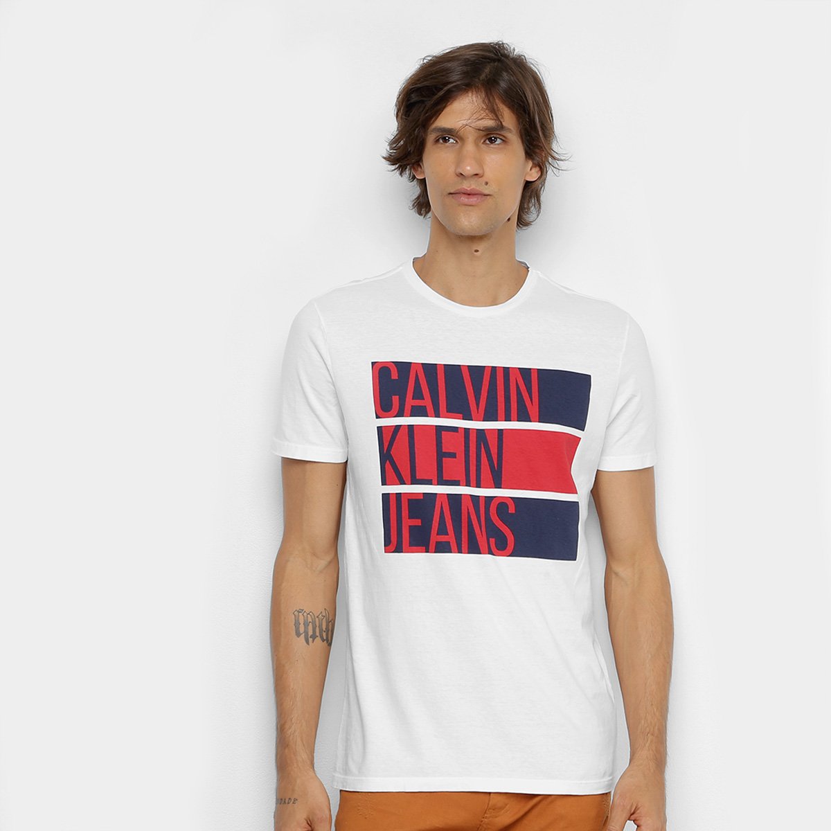 camisa calvin klein jeans masculina