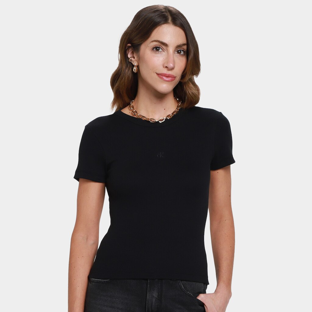 Camiseta Calvin Klein Ribana Feminina