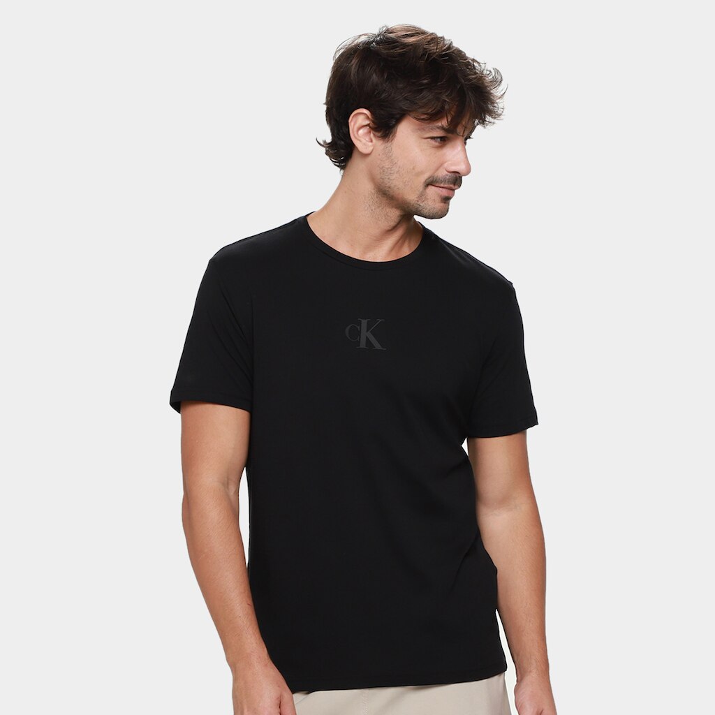 Camiseta Calvin Klein Rubber Patch Masculina