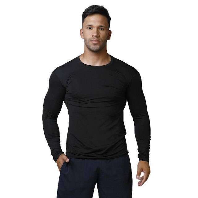 Camiseta Camisa Segunda Pele Térmica Proteção Uv+50 Moda Praia