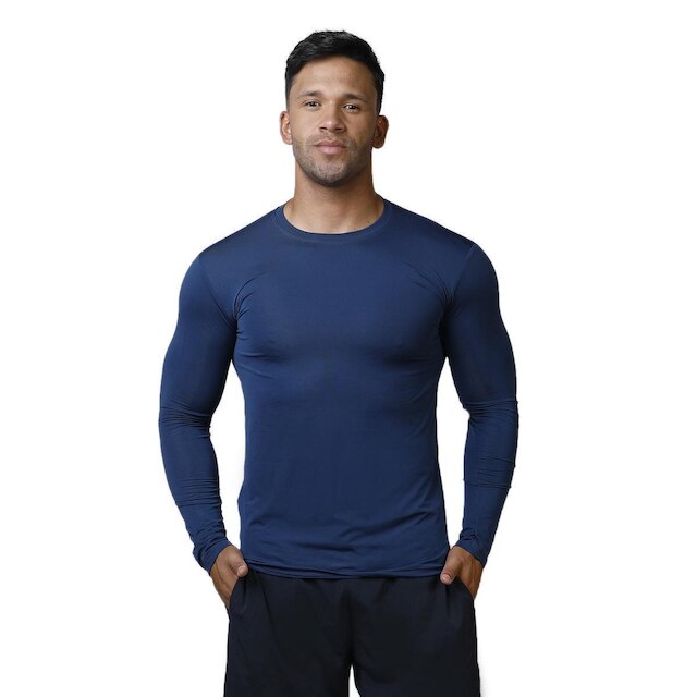 Camiseta Camisa Segunda Pele Térmica Proteção Uv+50 Moda Praia