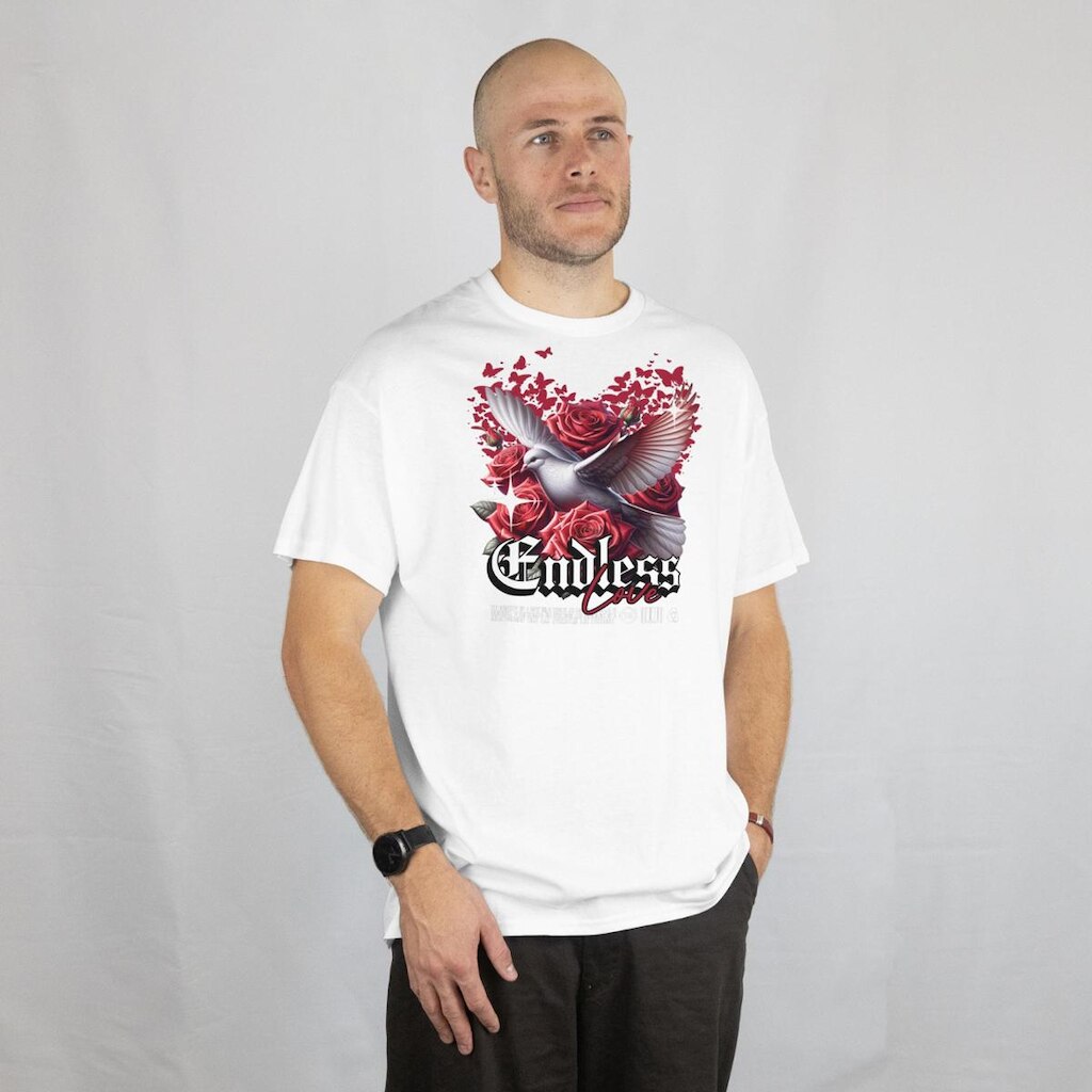 Camiseta Casual Manga Curta Masculina Estilosa e Confortável em Algodão do P ao G1