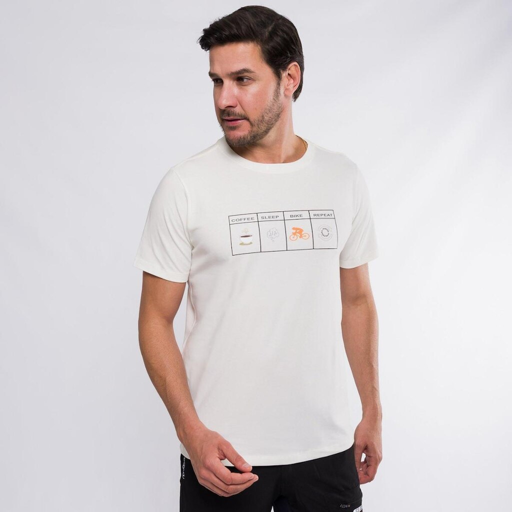 Camiseta Casual Masculina Marcio May Coffee