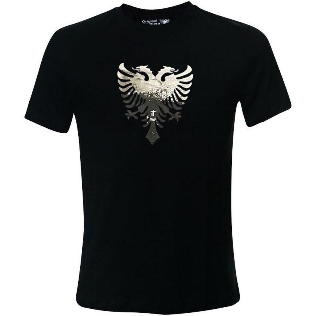 CAMISETA CAVALERA ÁGUIA RIO DE JANEIRO PRETA MASCULINA