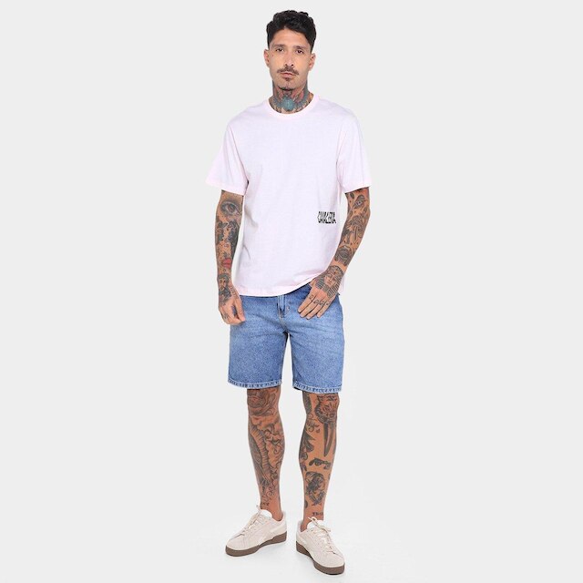 Camiseta Cavalera Comfort Distortion Masculina
