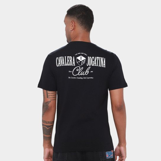 Camiseta Cavalera Comfort Jogatina Club Masculina