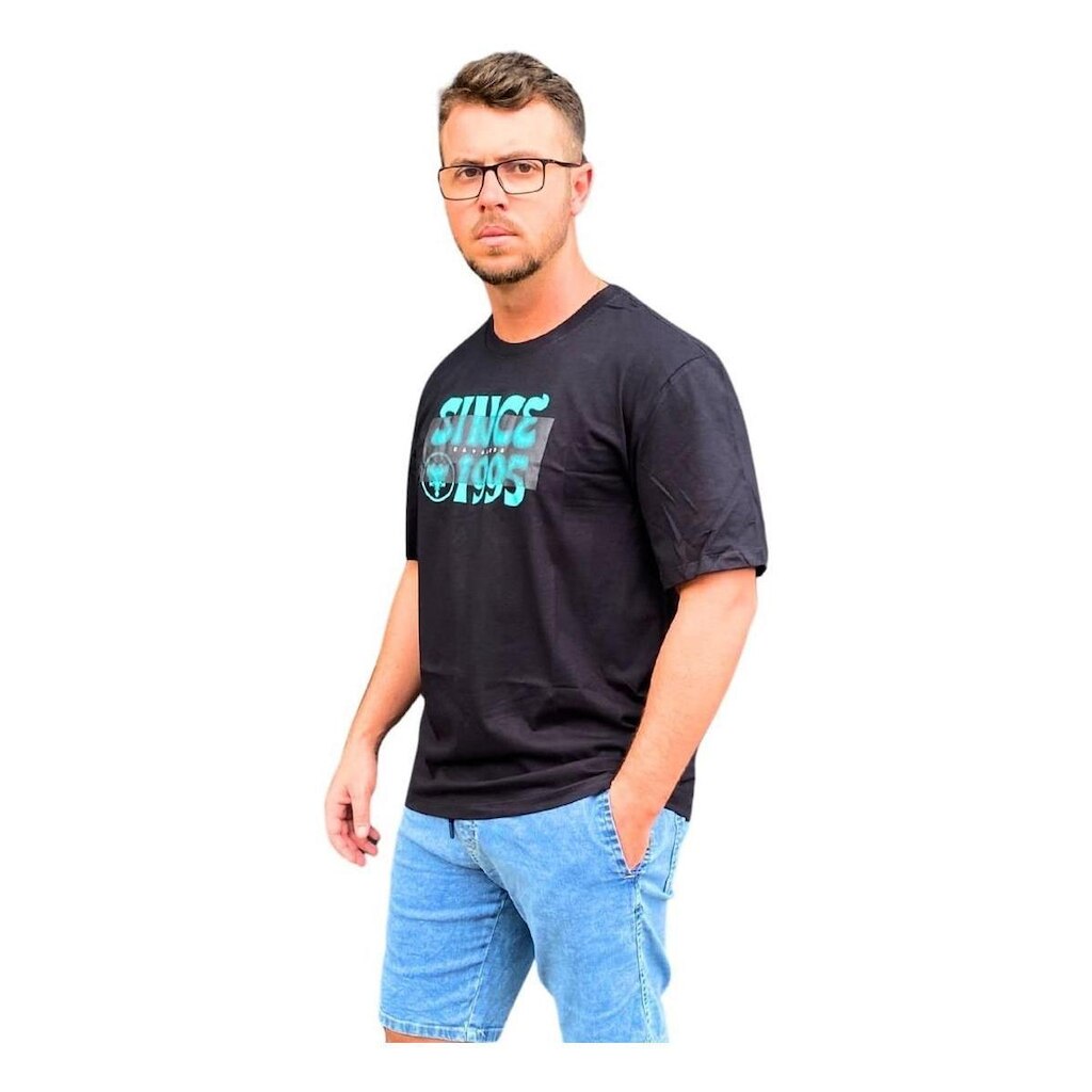 Camiseta Cavalera Comfort Logo Blur Masculina