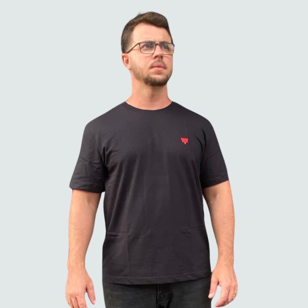 Camiseta Cavalera Comfort Texturizada Masculina