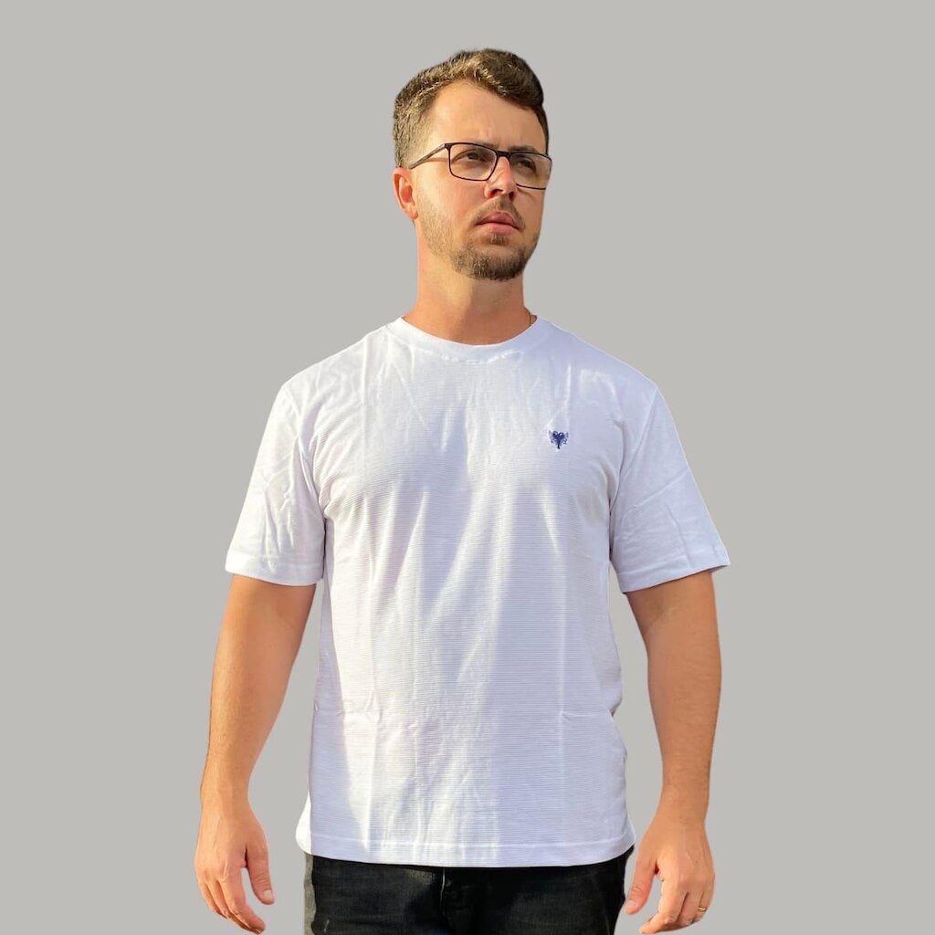 Camiseta Cavalera Comfort Texturizada Masculina