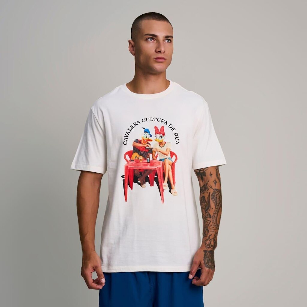 CAMISETA CAVALERA INDIE CULTURA DE RUA