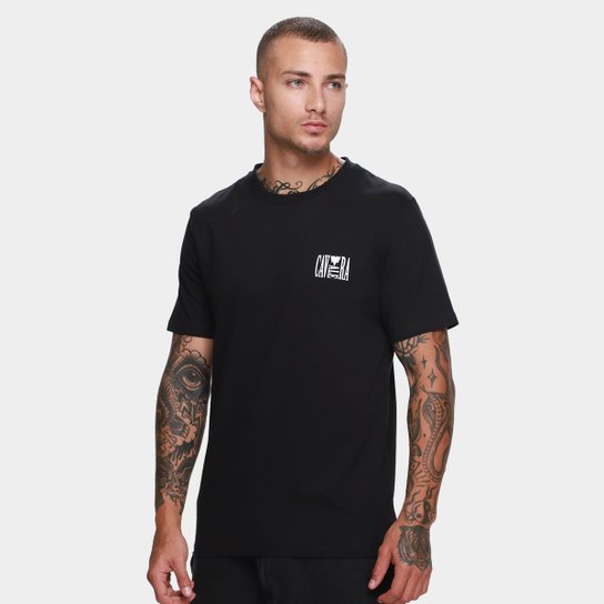 Camiseta Cavalera Indie Puzzle Masculina