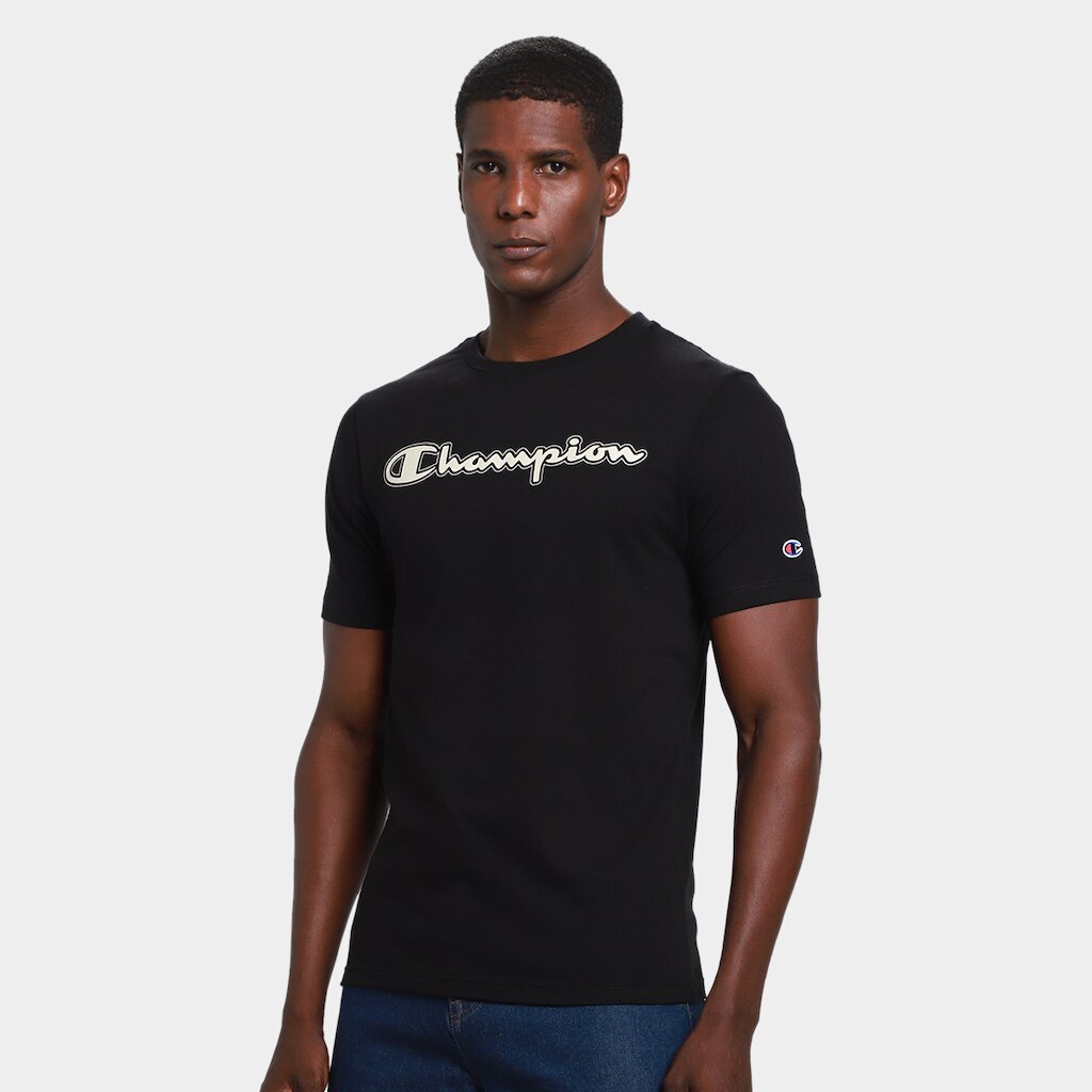 Camiseta Champion Script Outline Masculina