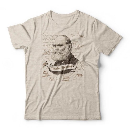 Camiseta Charles Darwin