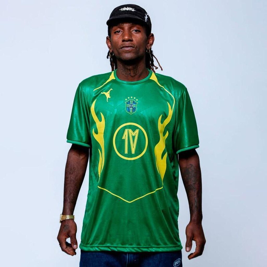Camiseta Chronic Brasil Copa Amarela Branca Azul Verde