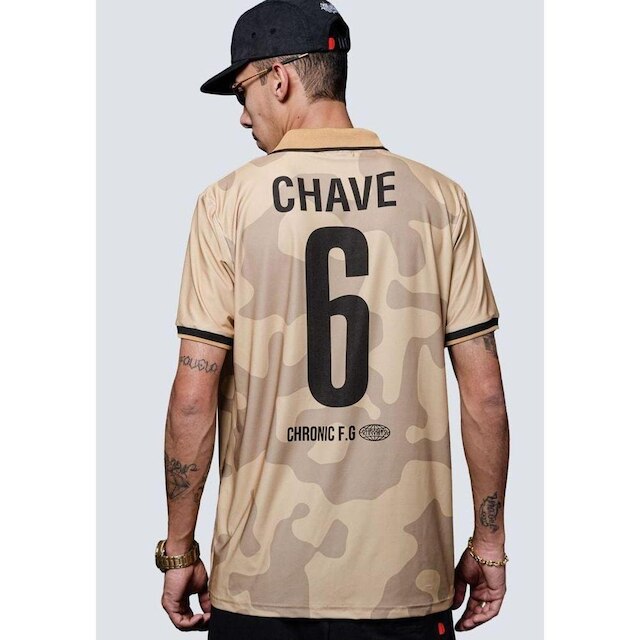 Camiseta Chronic De Time Bege (Bege)
