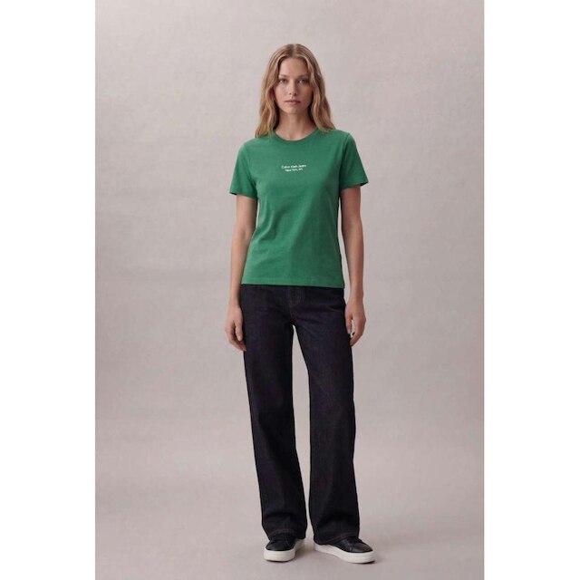 Camiseta Ckj Fem Organic New York - Verde