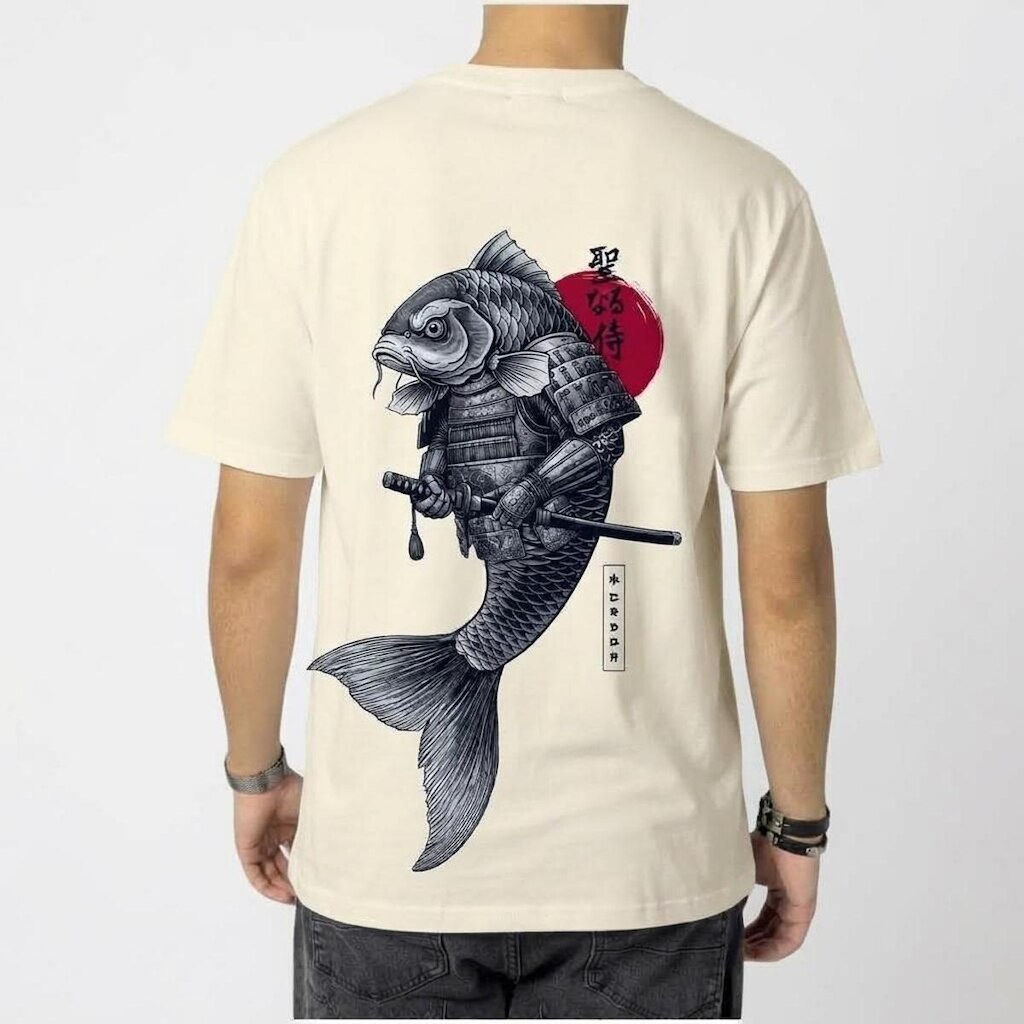 Camiseta Classic Koi Worrior - Okdok