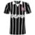 Camiseta Coimbra Corinthians Kalunga Infantil - Preto+Branco