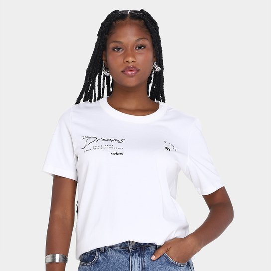 Camiseta Colcci All Dreams Feminina