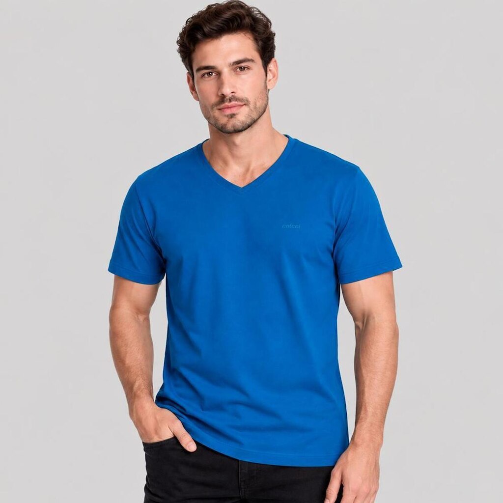 Camiseta Colcci Gola V Masculino