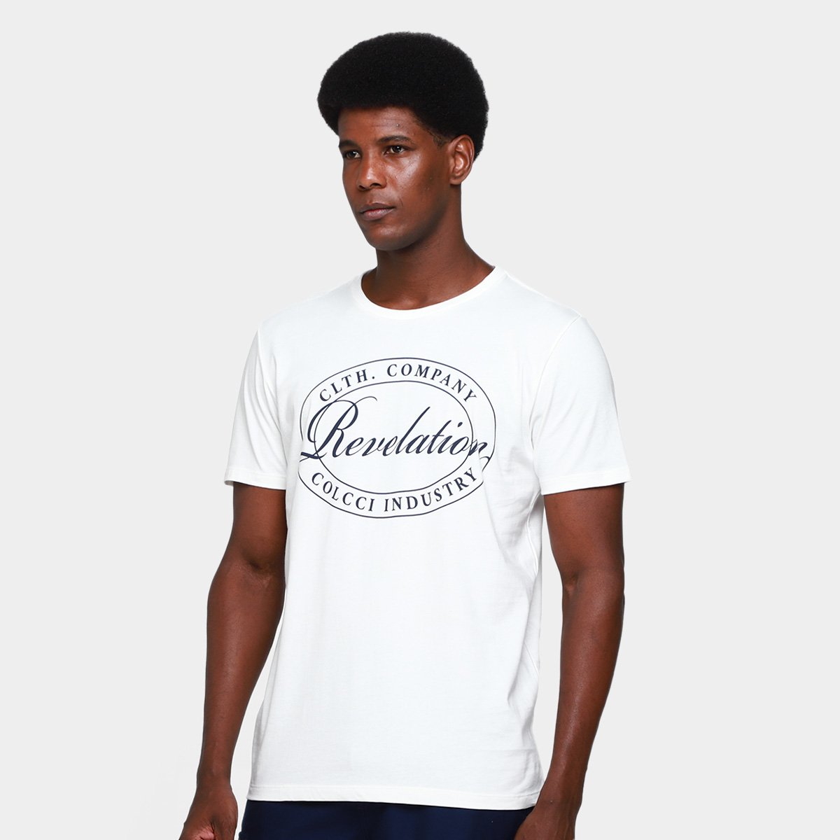 Camiseta Colcci II Casual Masculina Menor preço em Camiseta Colcci II Casual Masculina