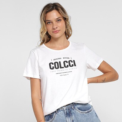 Camiseta Colcci Logo Feminina - Feminino
