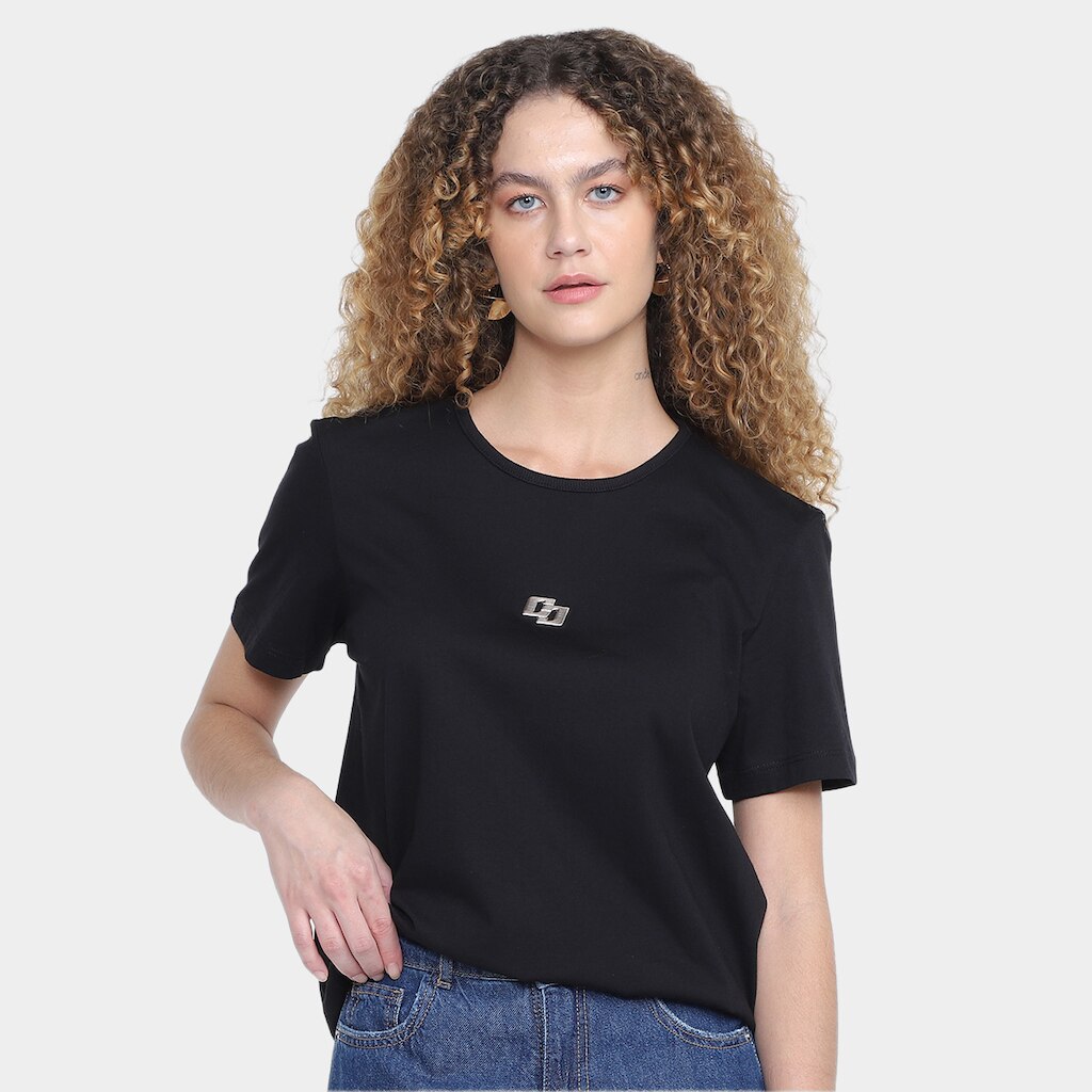 Camiseta Colcci Logo Feminina