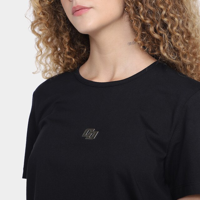Camiseta Colcci Logo Feminina
