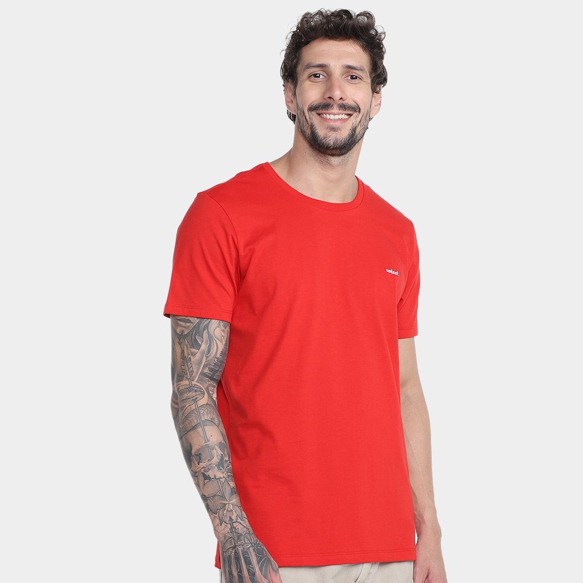 Camiseta Colcci Mini Logo Masculina Menor preço em Camiseta Colcci Mini Logo Masculina