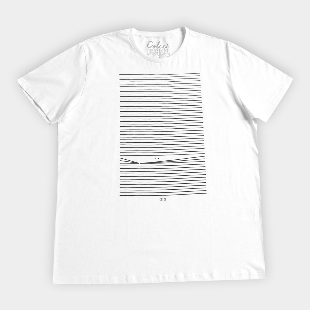 Camiseta Colcci Original Masculina - Branco Menor preço em Camiseta Colcci Original Masculina - Branco
