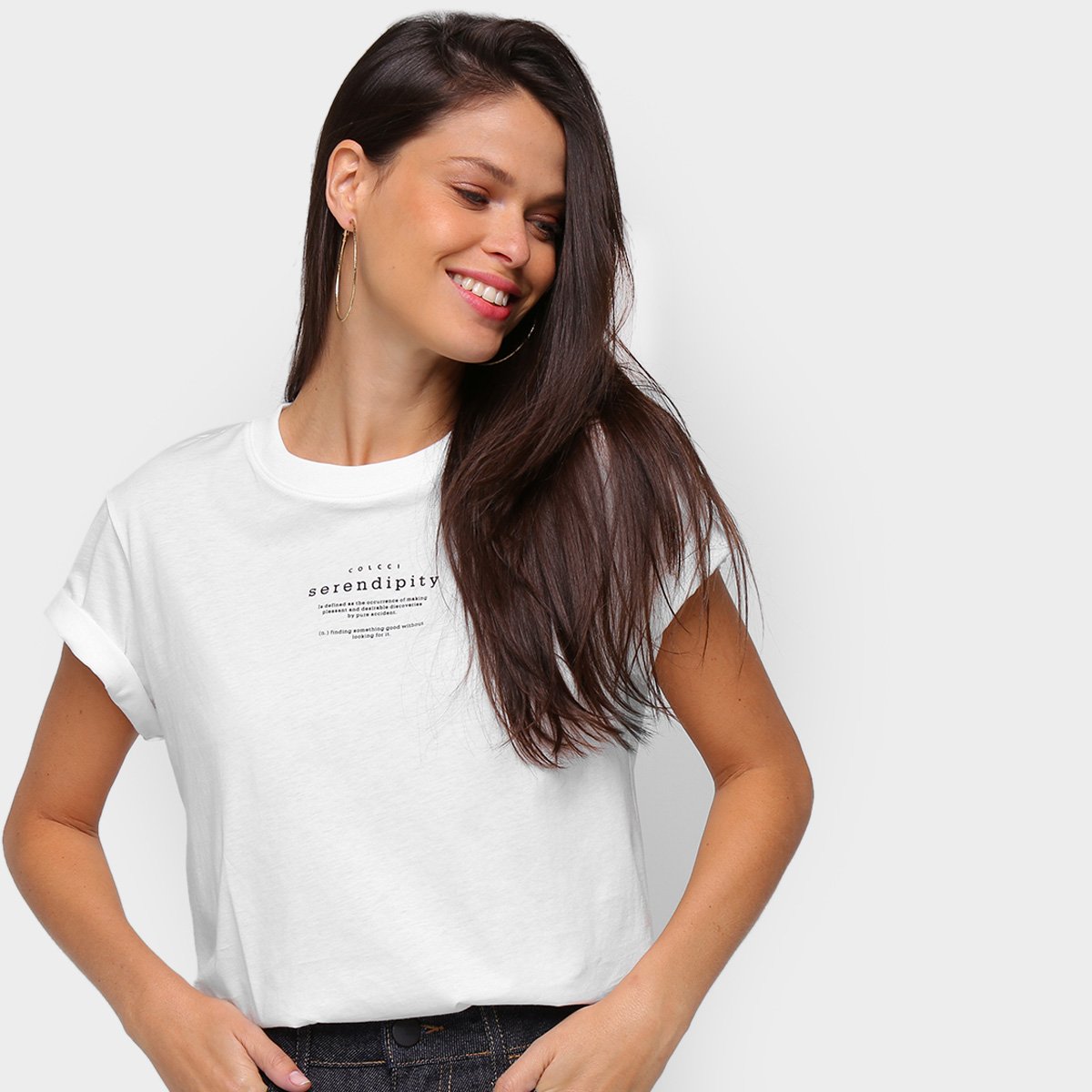 Camiseta Colcci Serendity Feminina - Off White é ruim? Camiseta Colcci Serendity Feminina - Off White é boa?