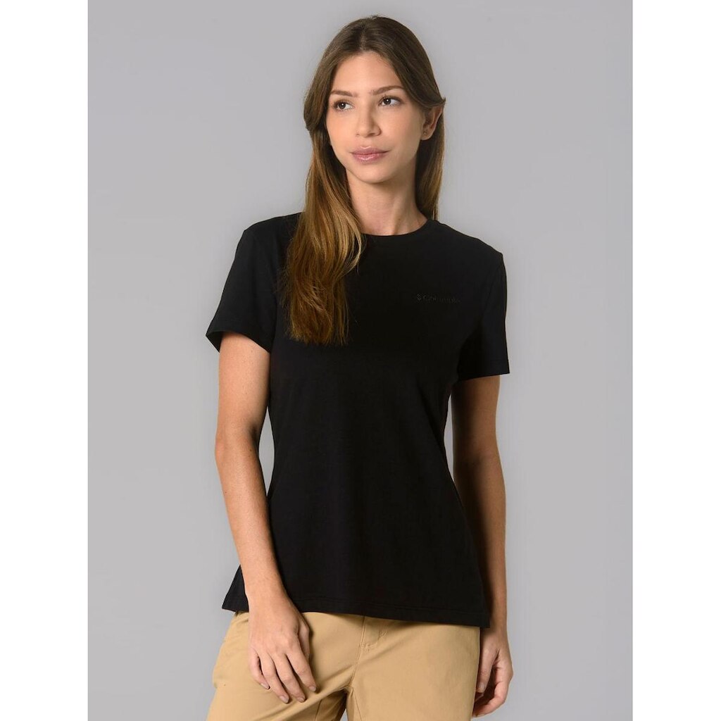 Camiseta Columbia Feminina Basica Bordado