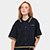Camiseta Converse Daily Paper Cropped Feminina - Preto