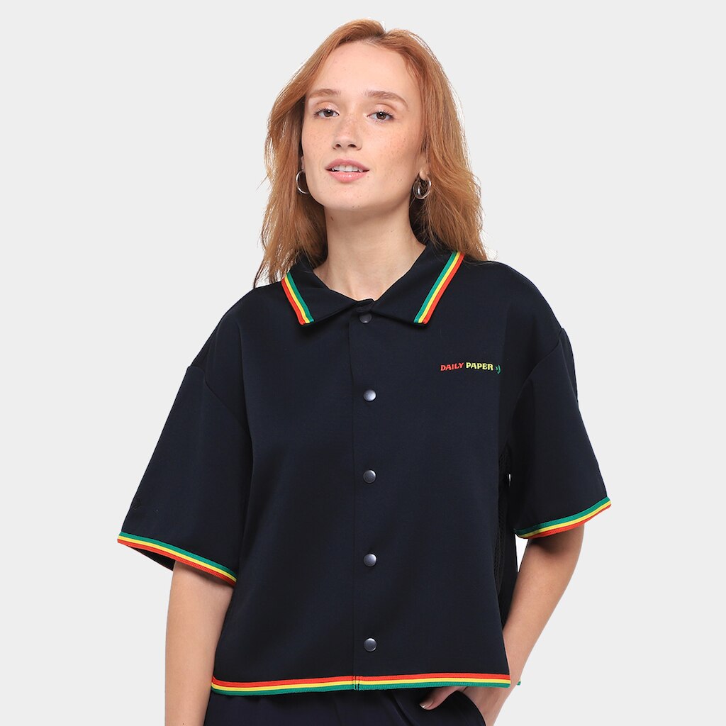 Camiseta Converse Daily Paper Cropped Feminina