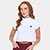 Camiseta Converse Fest Graphic Croped Feminina - Bege