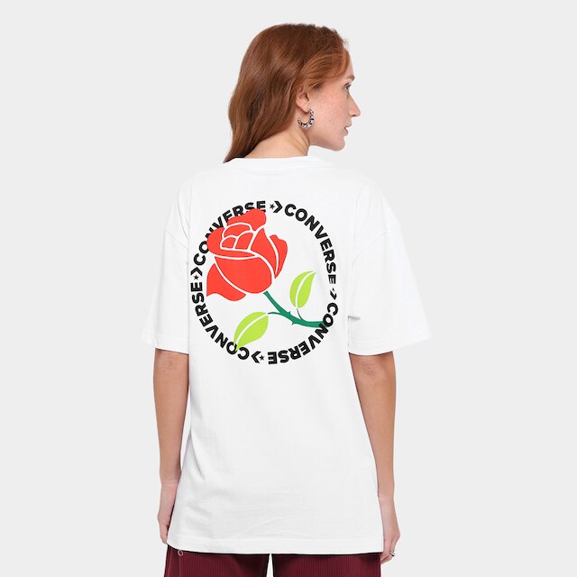 Camiseta Converse Go-To Rose Pock Feminina