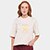 Camiseta Converse Prety Patin Over Feminina - Bege