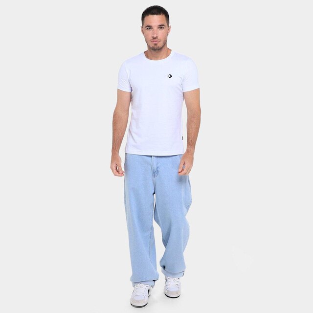 Camiseta Converse Retr Chuck Stand Fi Masculina