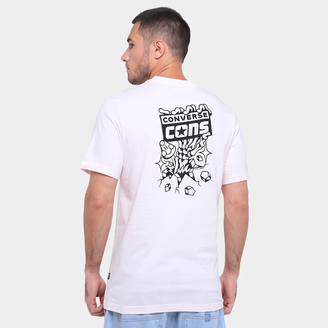 Camiseta Converse Skull Shrom Art Masculina