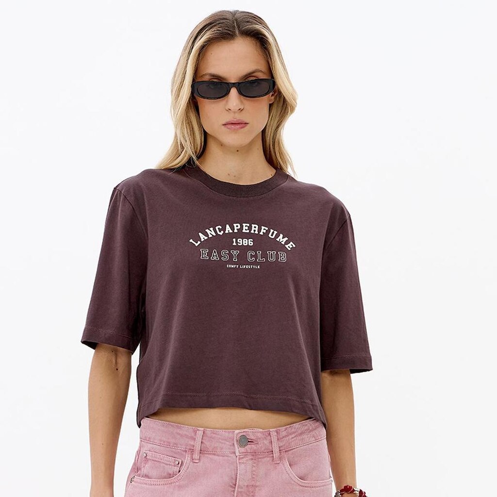 Camiseta Cropped Easy Lança Perfume Est Feminino