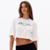 Camiseta Cropped Lança Perfume Sl Pr27 Feminino - Off White