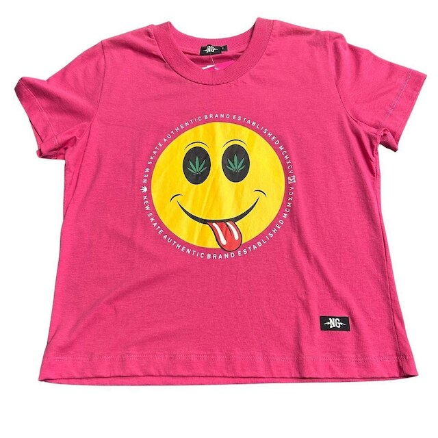 Camiseta Cropped New Girl Smile