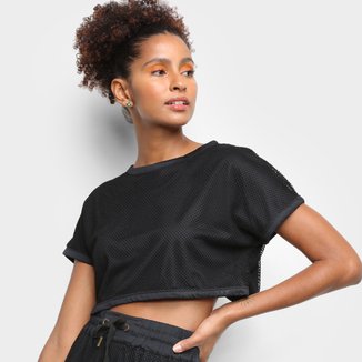 Camiseta Cropped Olympikus Mesh