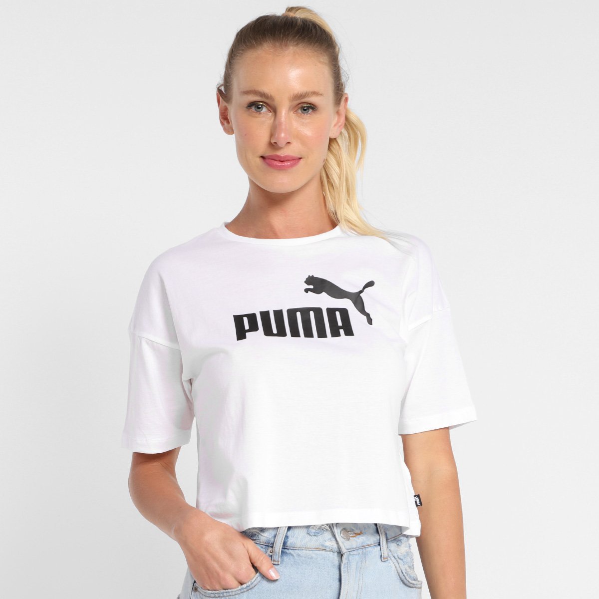 Camiseta Cropped Puma Essentials Logo Feminina é ruim? Camiseta Cropped Puma Essentials Logo Feminina é boa?