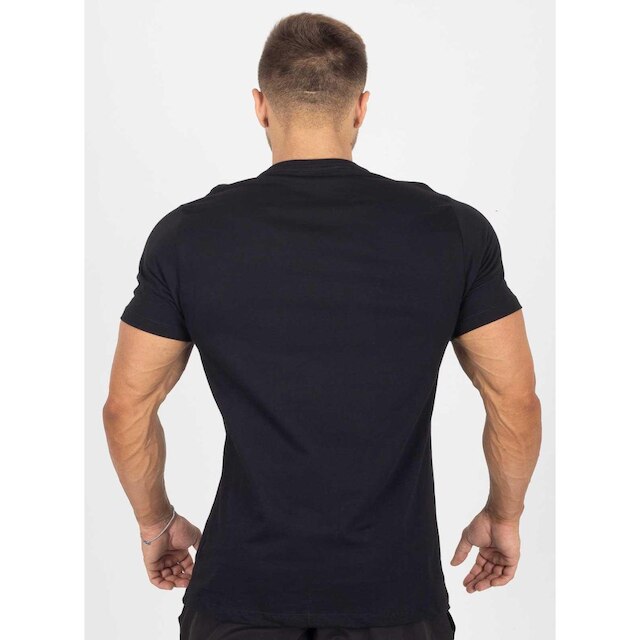 Camiseta Crown Training Bodybuilding Preta Basica