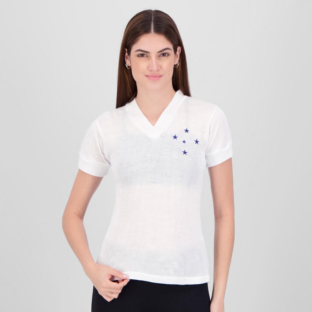 Camiseta Cruzeiro Retrô Feminina